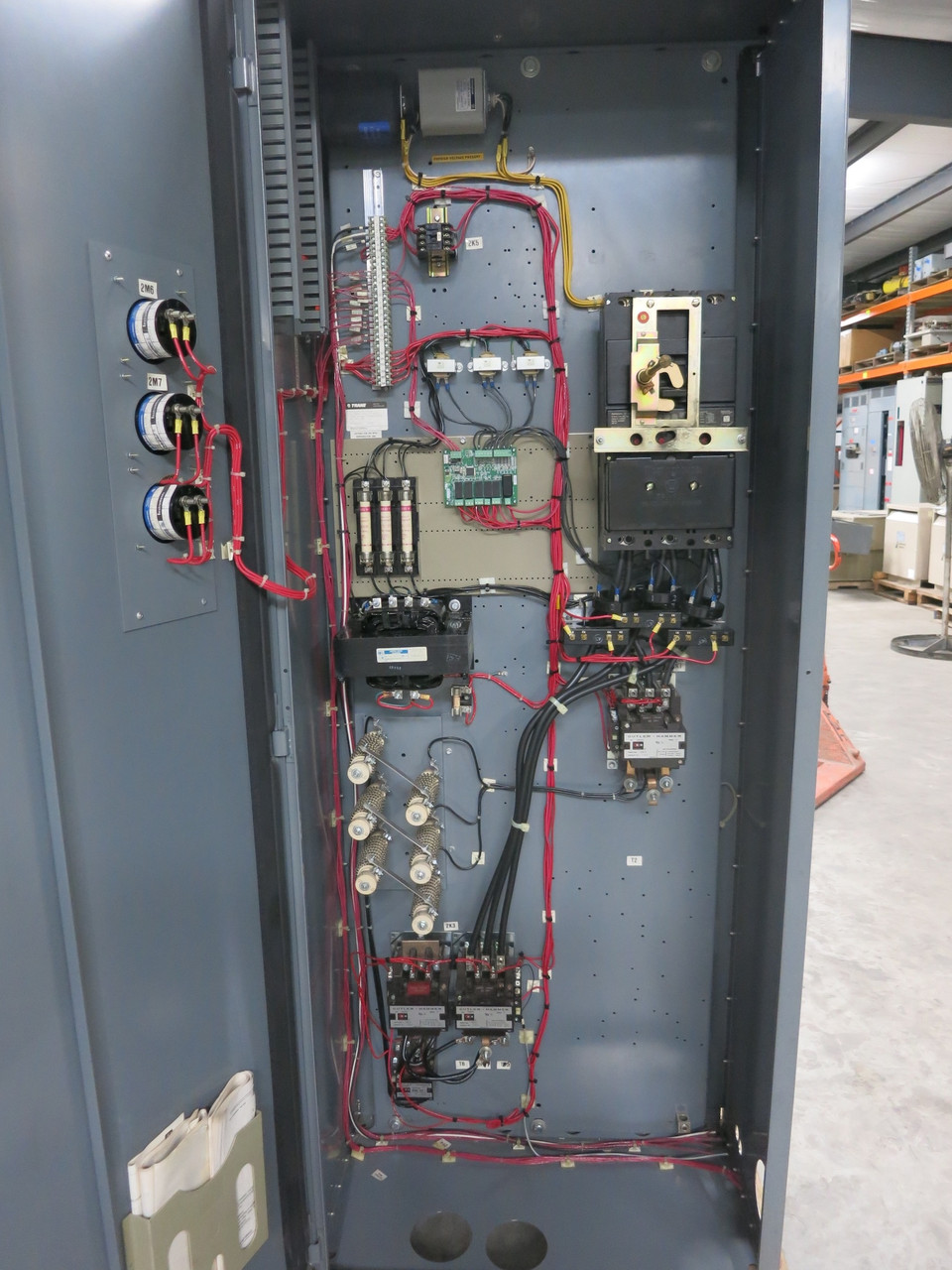 Trane Centravac 480V 200-207 RLA WYE-DELTA Chiller Starter CVSD Motor Controller (DW4575-1)