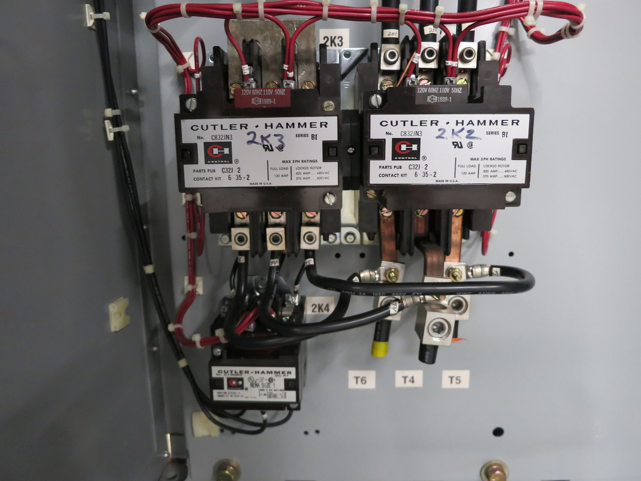 Trane Centravac 480V 185-207 RLA WYE-DELTA Chiller Starter CVSF Motor Controller (DW4574-1)