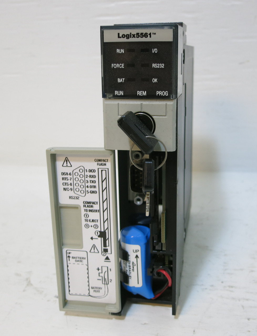 Allen Bradley 1756-L61 Ser B Rev G01 FW 1.9 LogixPAC ControlLogix 5561 Processor (DW4596-1)