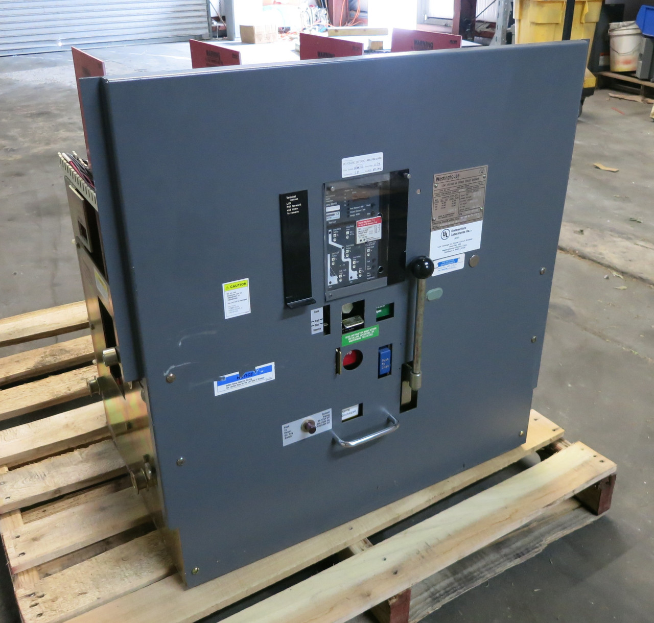 Westinghouse DS-840 4000A Power Breaker T86CLSIG Trip Unit 4000 Amp LSIG DS840 (DW4616-1)