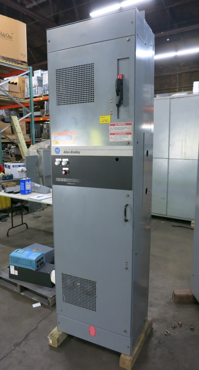 Image of Allen Bradley 1336F-B060-AN-EN 60 HP AC VS Drive 480V 1336 Plus 1336FB060ANEN