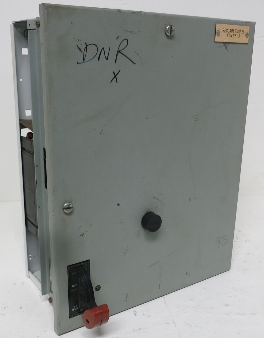 GE 8000 7 Amp TEC36007 Breaker Size 1 CR206C000MYA Starter 18" MCC Bucket 7A (BJ0077-3)