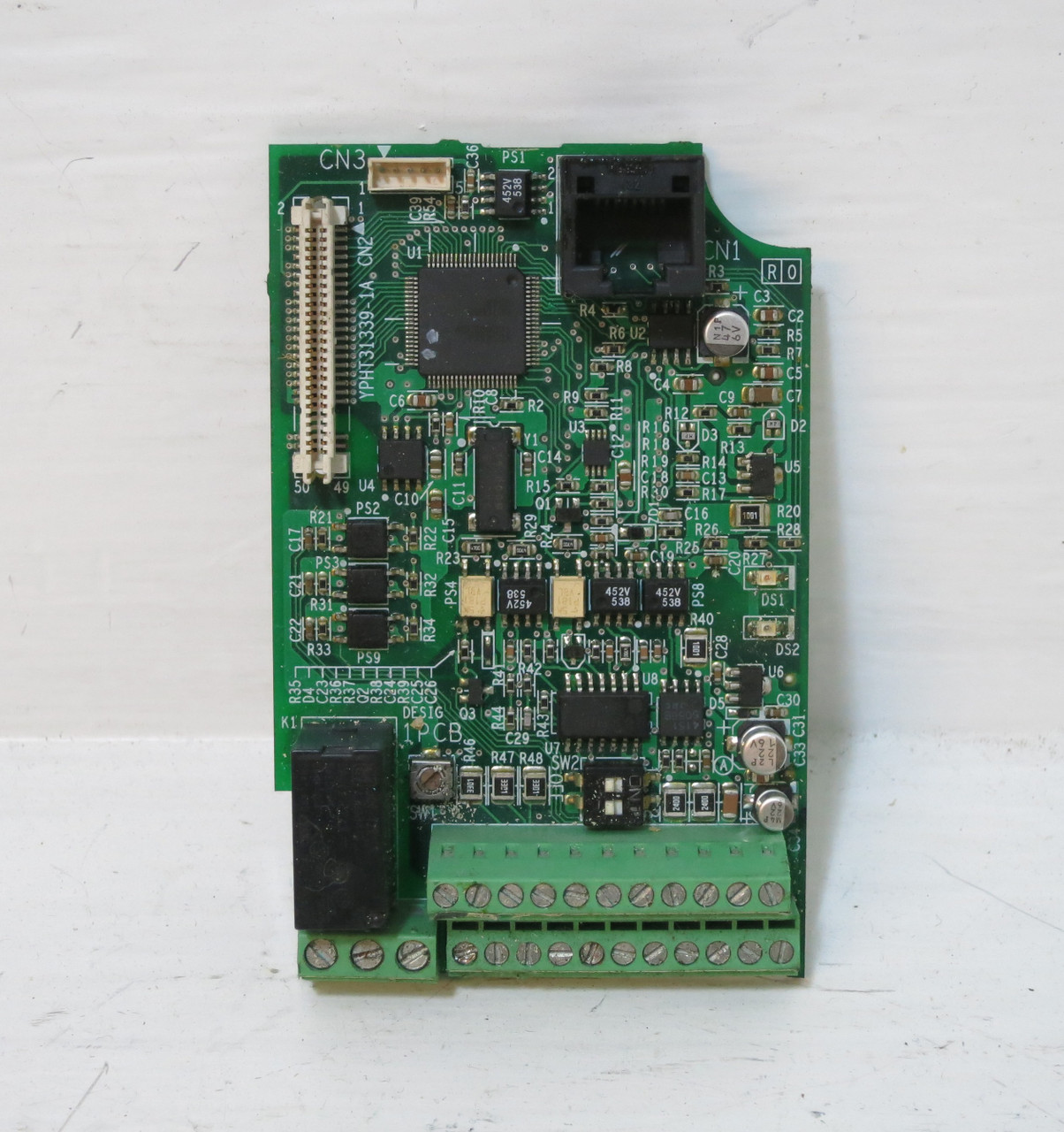 Yaskawa YPHT31339-1A VS Drive Control Board F7 VFD Card Magnetek (DW4690-1)