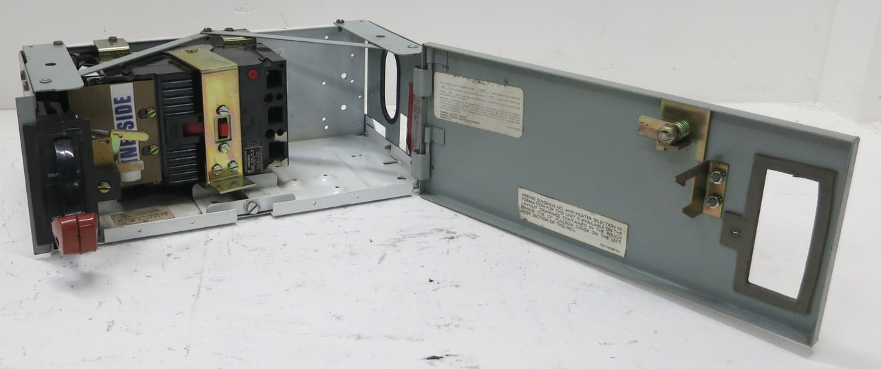 Image of General Electric GE 8000 70 Amp THED136070 Breaker 6" MCC Feeder Bucket 70A