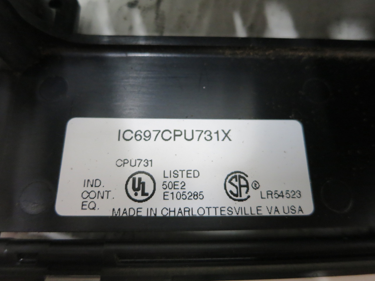 GE Fanuc IC697CPU731X Series 90-70 PLC Processor Module CPU 731 IC697CPU731 (DW4709-1)