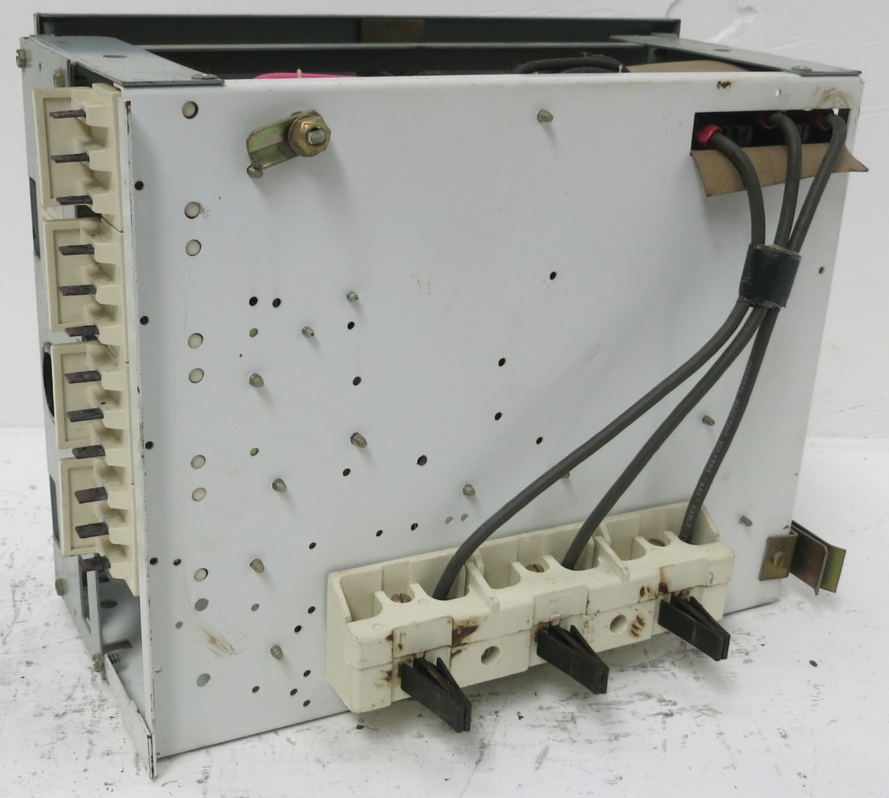 GE 8000  15 Amp TEC Breaker Size 1 CR206C000MYA Starter 12" MCC Bucket 15A TECL (BJ0119-1)