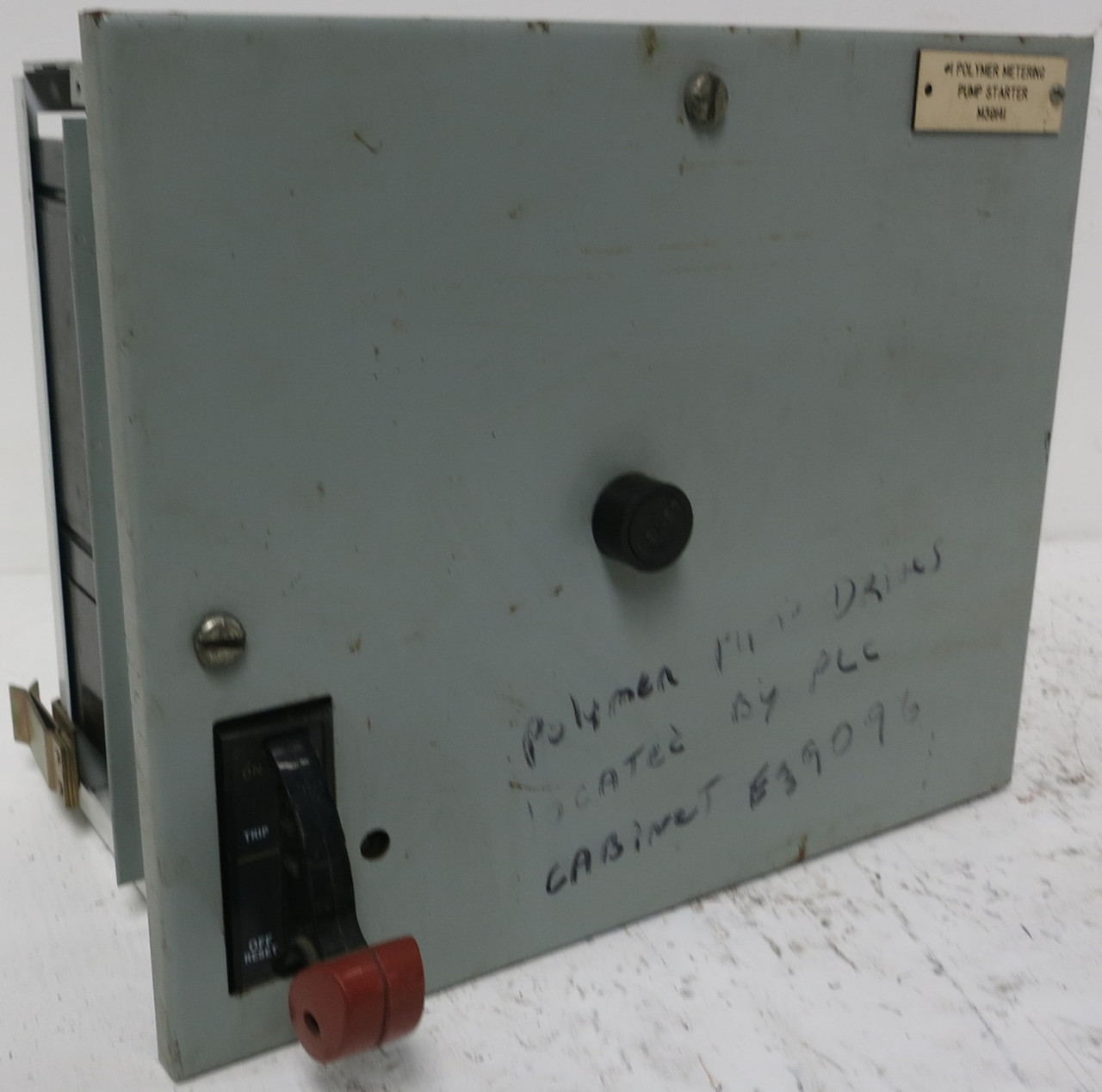 General Electric GE 8000 15A Breaker Feeder 12" MCC Bucket 15 Amp TEC36015 TECL (BJ0131-3)