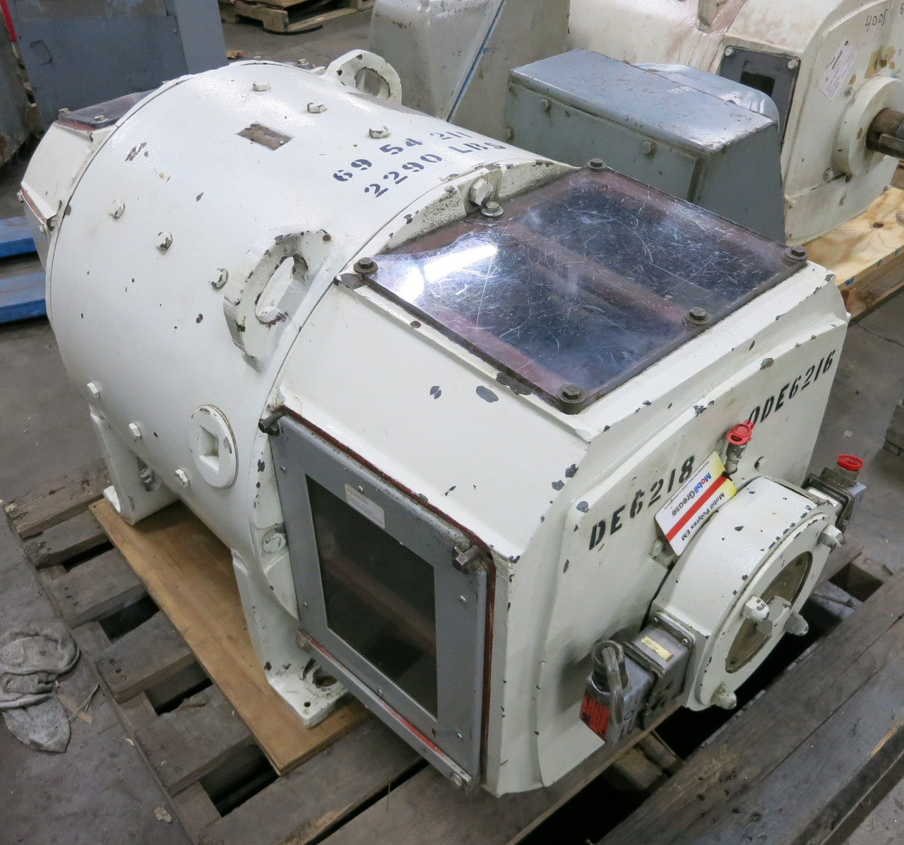 GE CD506AT 150 HP 500V Kinamatic DC Motor 1150/1800 RPM Encl SPFG-SV 506AT 150HP (DW4722-1)