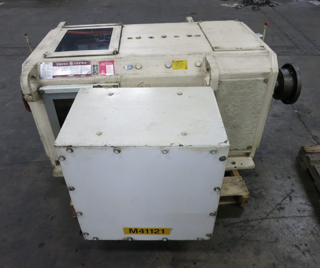 GE CD4358 500 HP 500V Kinamatic DC Motor 1150/1500 RPM Encl SPFG-SV 4358 500HP (DW4720-1)