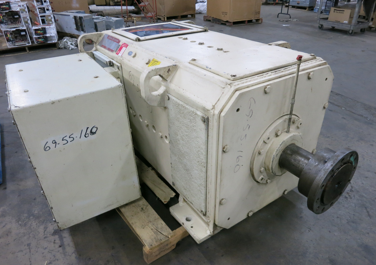 GE CD4358 500 HP 500V Kinamatic DC Motor 1150/1500 RPM Encl SPFG-SV 4358 500HP (DW4720-1)