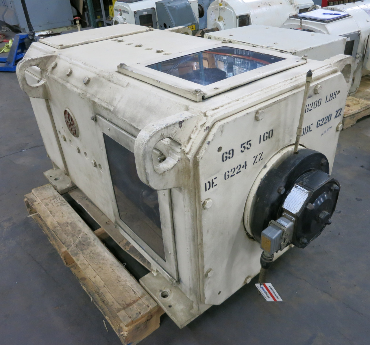 GE CD4358 500 HP 500V Kinamatic DC Motor 1150/1500 RPM Encl SPFG-SV 4358 500HP (DW4720-1)