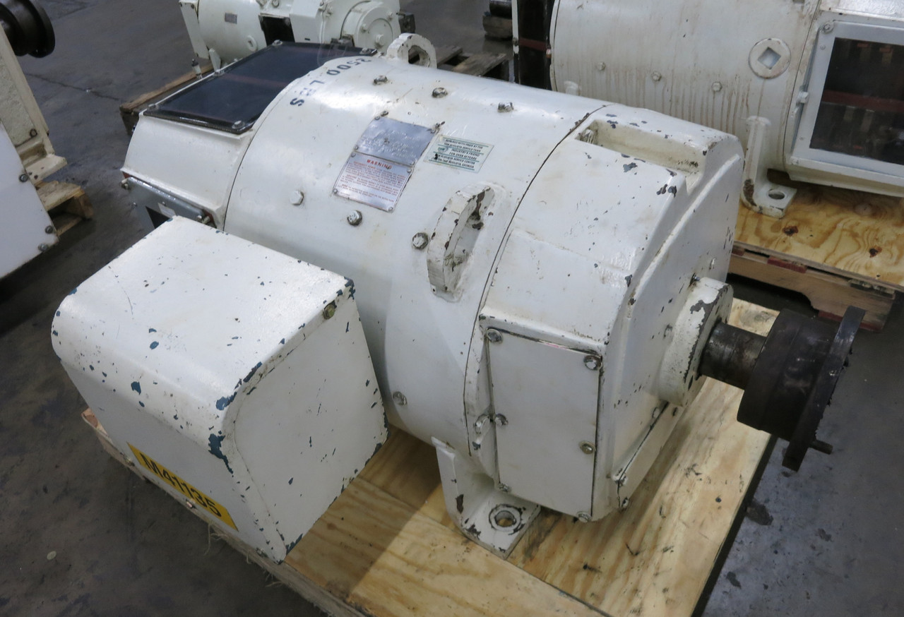 Image of GE CD506AT 150HP 500V Kinamatic DC Motor 1150/1800 RPM SPFG-SV Encl 506AT 150 HP