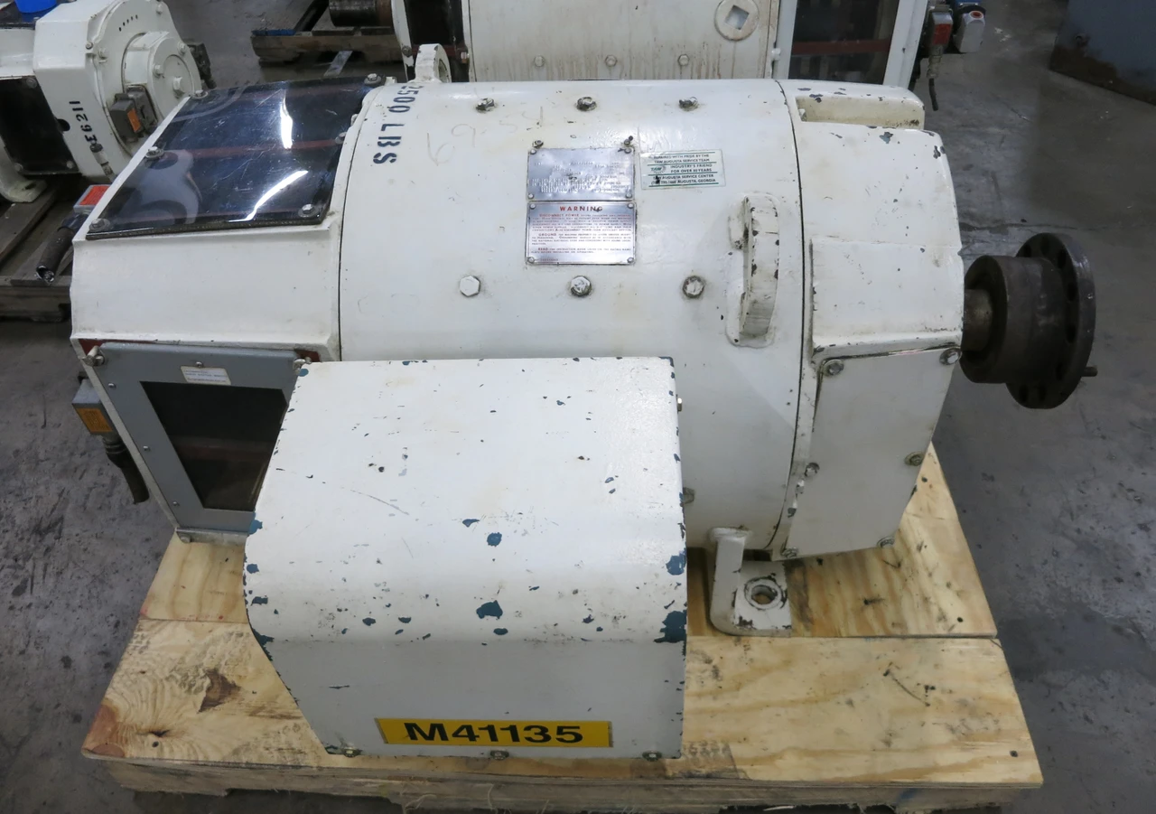 GE CD506AT 150HP 500V Kinamatic DC Motor 1150/1800 RPM SPFG-SV Encl 506AT 150 HP (DW4724-1)