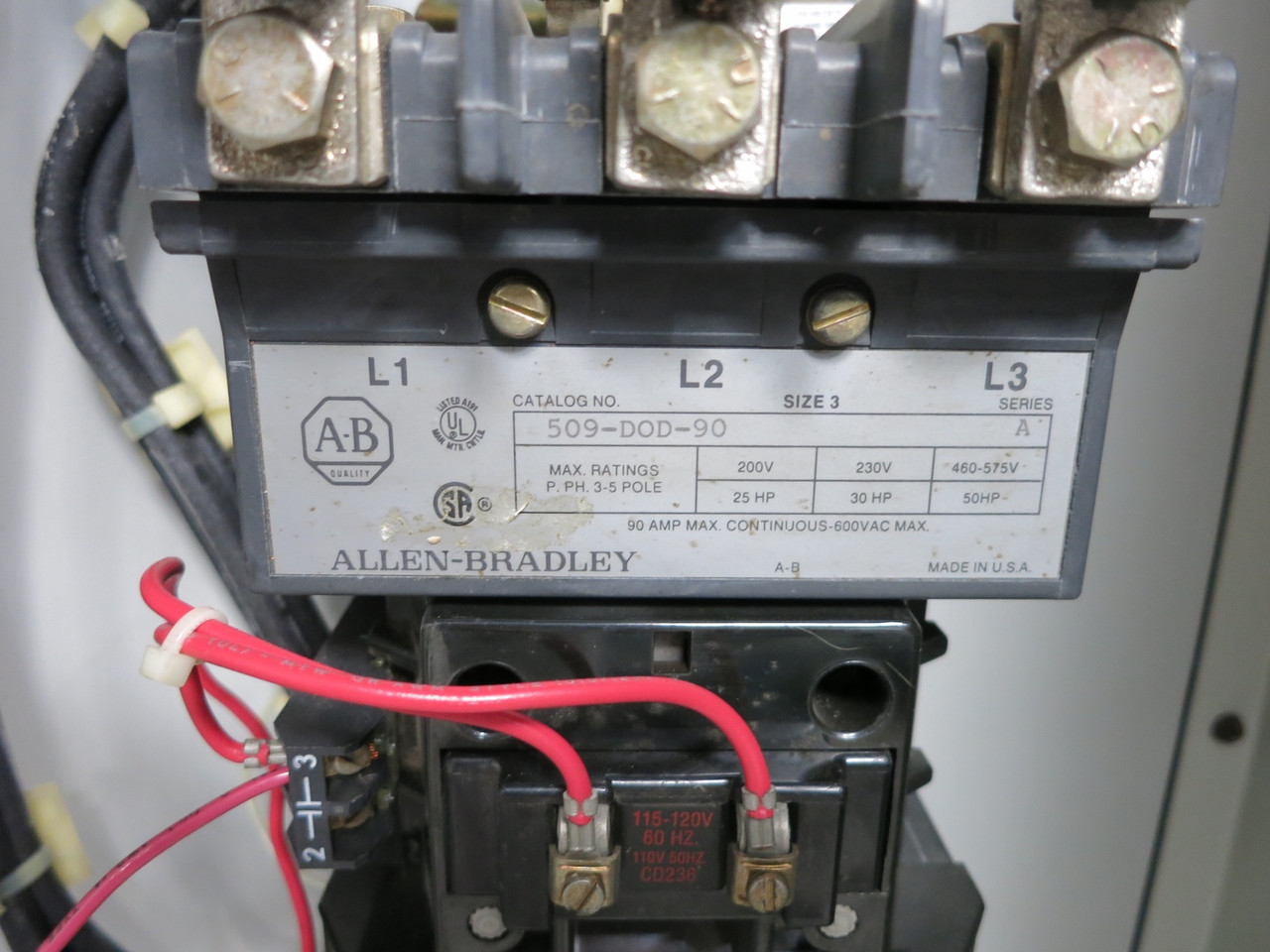Allen Bradley 1336S-B040-AX-EN4-L6 50 HP AC VS Drive 1336 Plus 1336SB040 (DW4726-1)