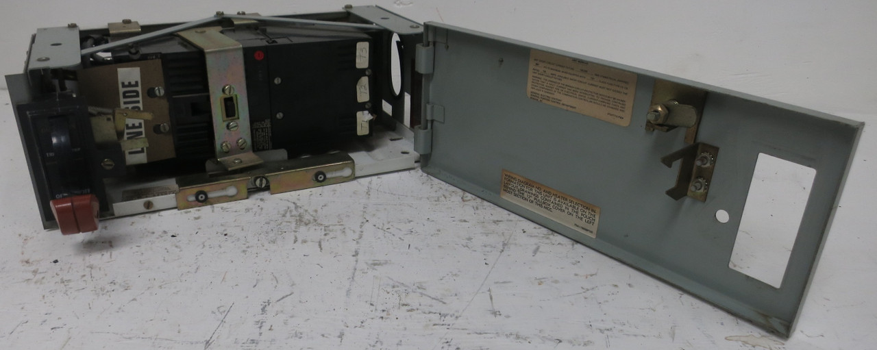 General Electric GE 8000 30A Breaker 6" MCC Feeder Bucket 30Amp TRI-BREAK (BJ0144-6)