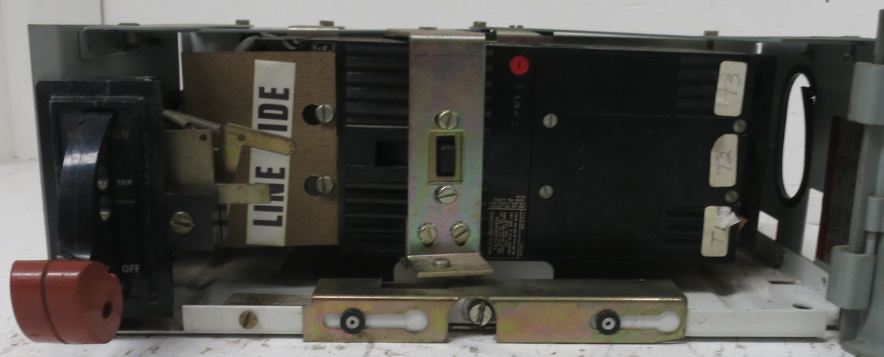 General Electric GE 8000 30A Breaker 6" MCC Feeder Bucket 30Amp TRI-BREAK (BJ0144-6)