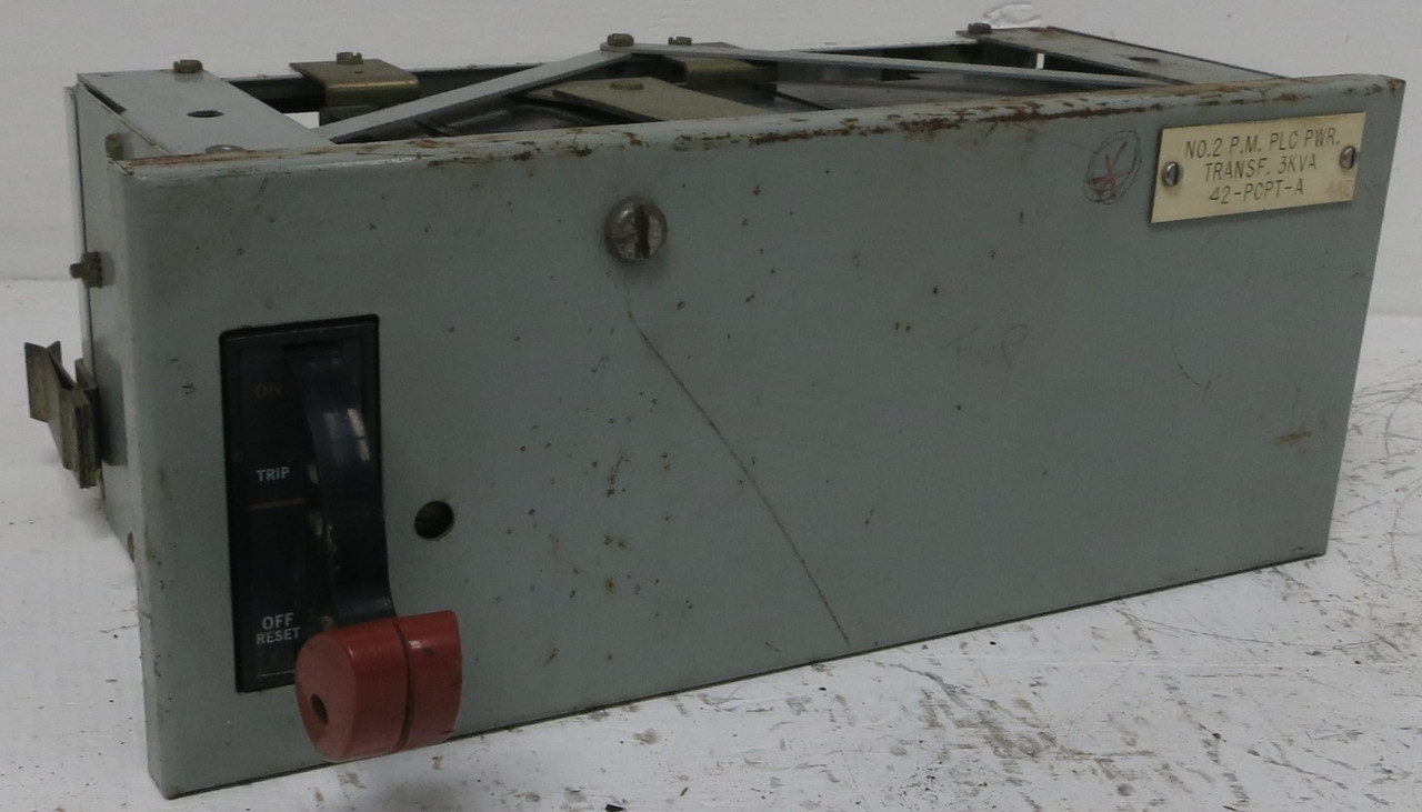 General Electric GE 8000 15A Breaker 6" MCC Feeder Bucket 15 Amp TRI-BREAK (BJ0143-19)