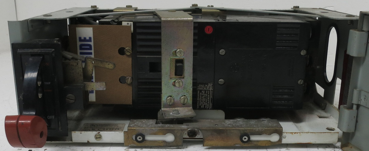 General Electric GE 8000 15A Breaker 6" MCC Feeder Bucket 15 Amp TRI-BREAK (BJ0143-19)