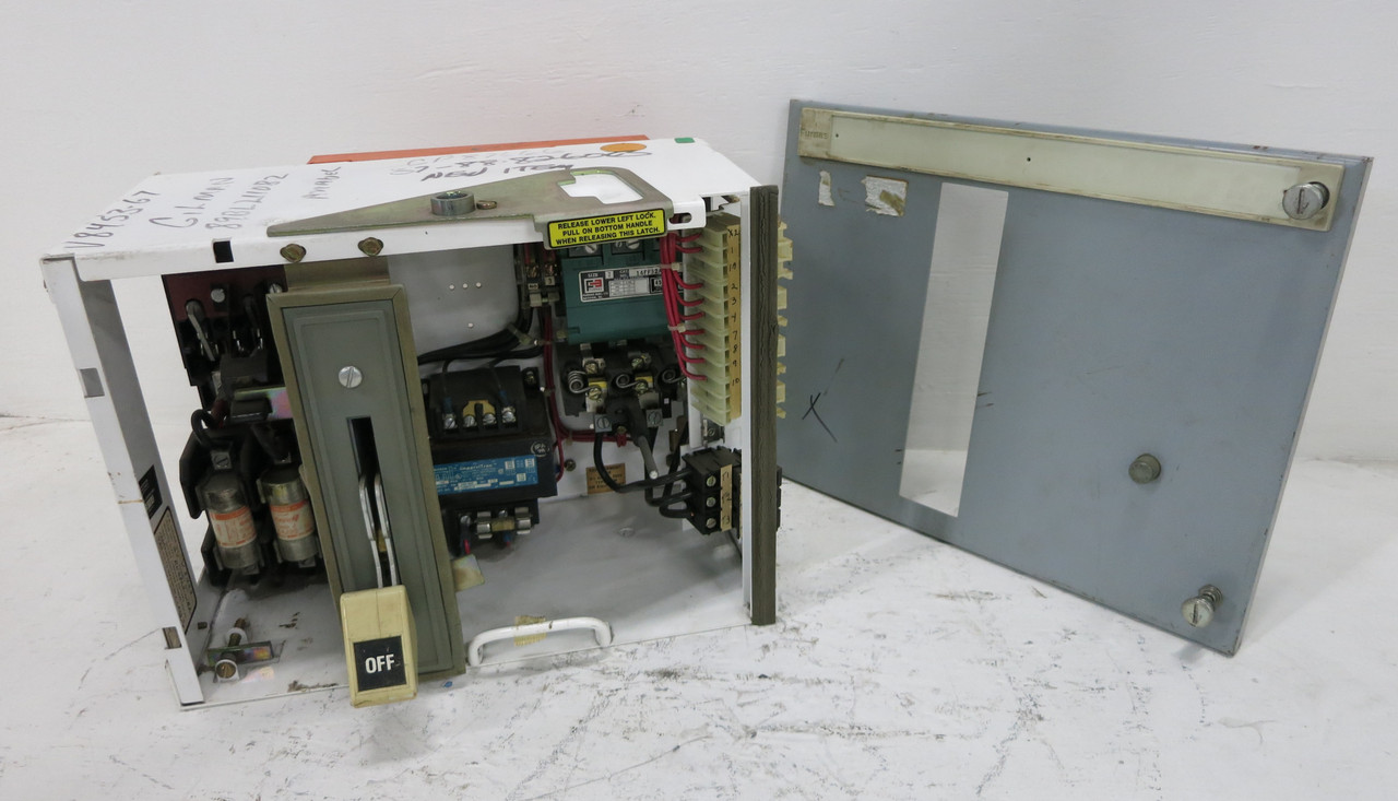 Siemens Tiastar 60A Fused Size 2 Starter 12" MCC Bucket 60 Amp Furnas System 89 (DW4737-1)