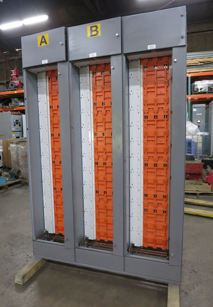 Siemens Tiastar 800A/600A 6x Motor Control Center Sections System 89 600 Amp (DW4758-1)