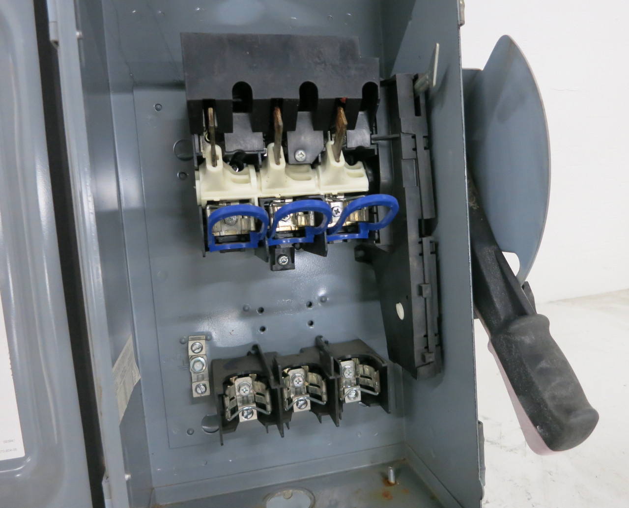 Square D H362AWK 60A Fusible Safety Switch Disconnect 600V 60 Amp H362 F06 3R (DW4795-54)