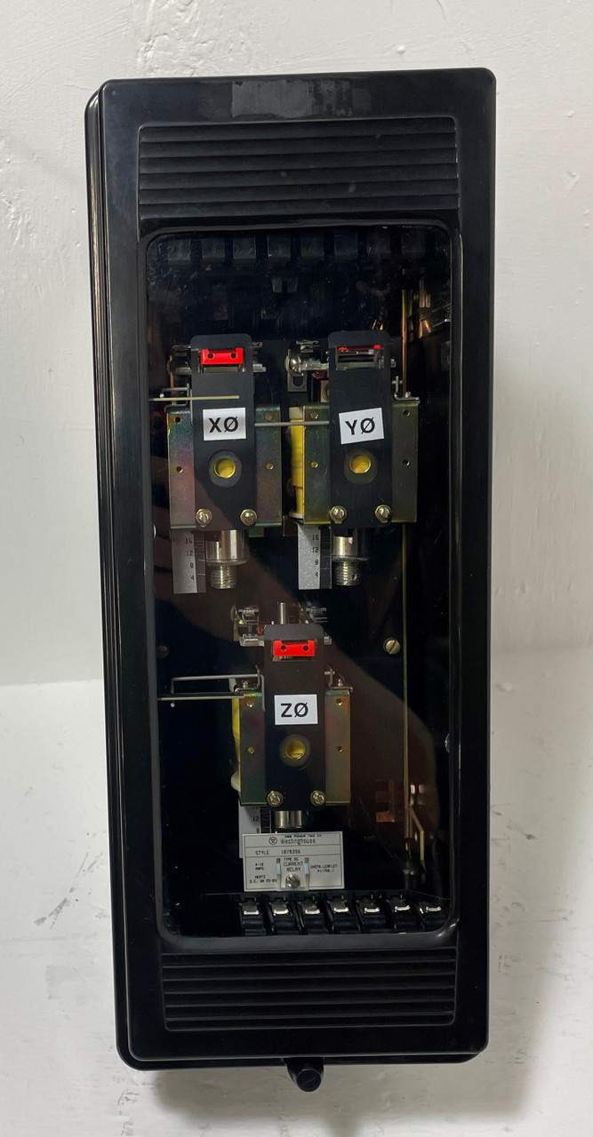 ABB Westinghouse Type SC Current Relay Style 1878396 4-16 Amps DC or 25-60Hz (EM4554-1)