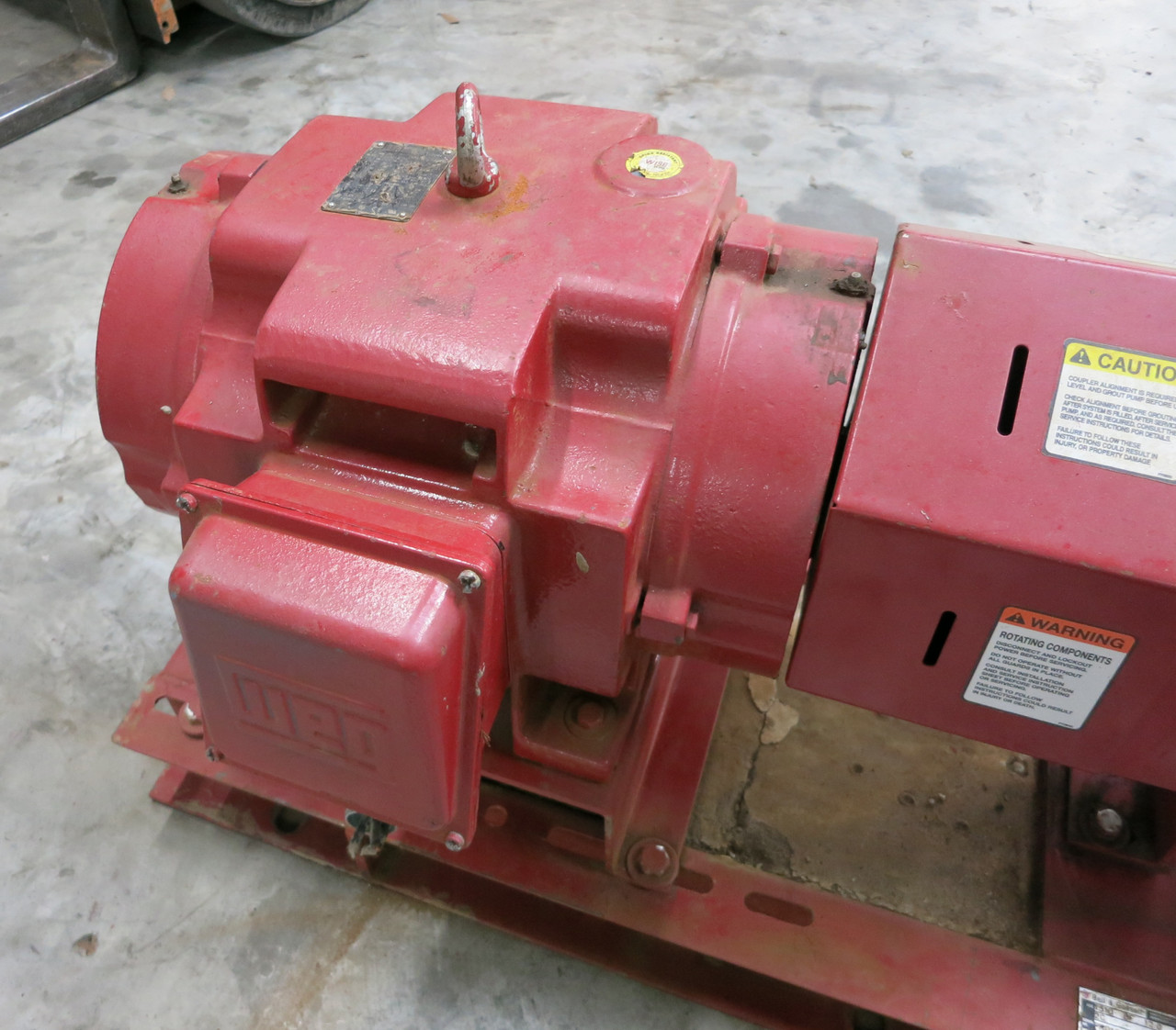 Bell and Gossett 1510 BF 12.0 Centrifugal Pump 15 HP Motor 145 GPM 1800 RPM 147' (DW4807-1)