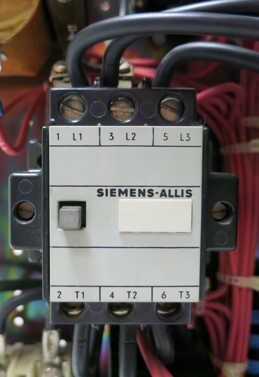 Siemens Marq 21 30A 18" MCC Starter Bucket Size 2 CXL2M*3 MCP Breaker 30 Amp ITE (BJ0176-5)