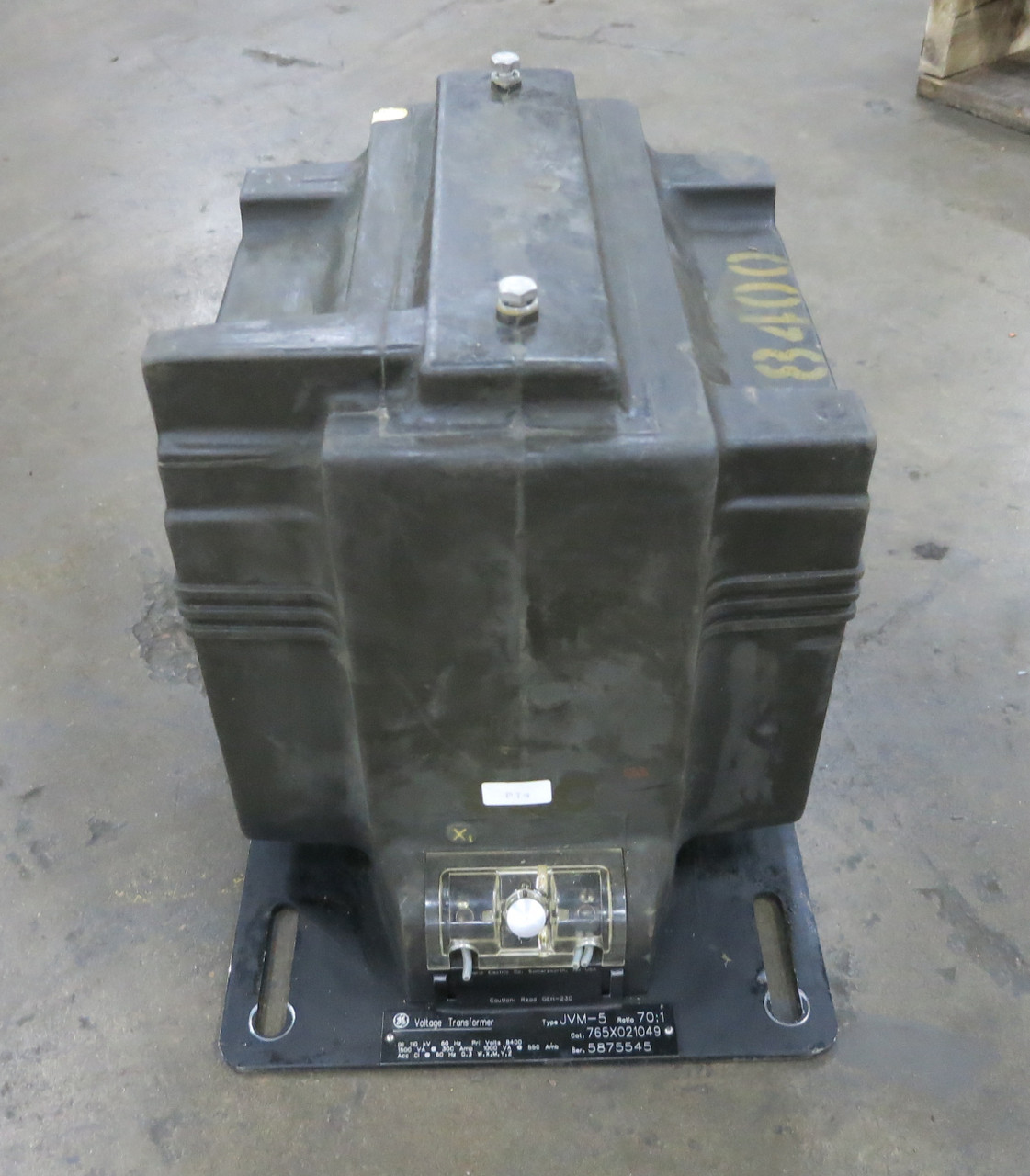 GE 765X021049 JVM-5 Voltage Transformer Ratio 70:1 8400V Potential JVM5 CT 8400 (DW4818-3)