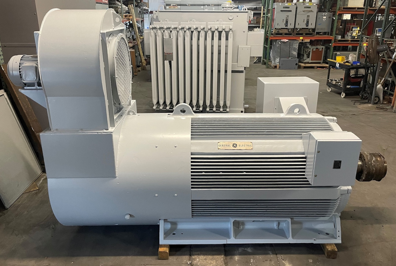 GE KAF TEAC 8011S 1250 HP 1785 RPM 460V Custom 8000 Induction AC Motor (PM3201-1)
