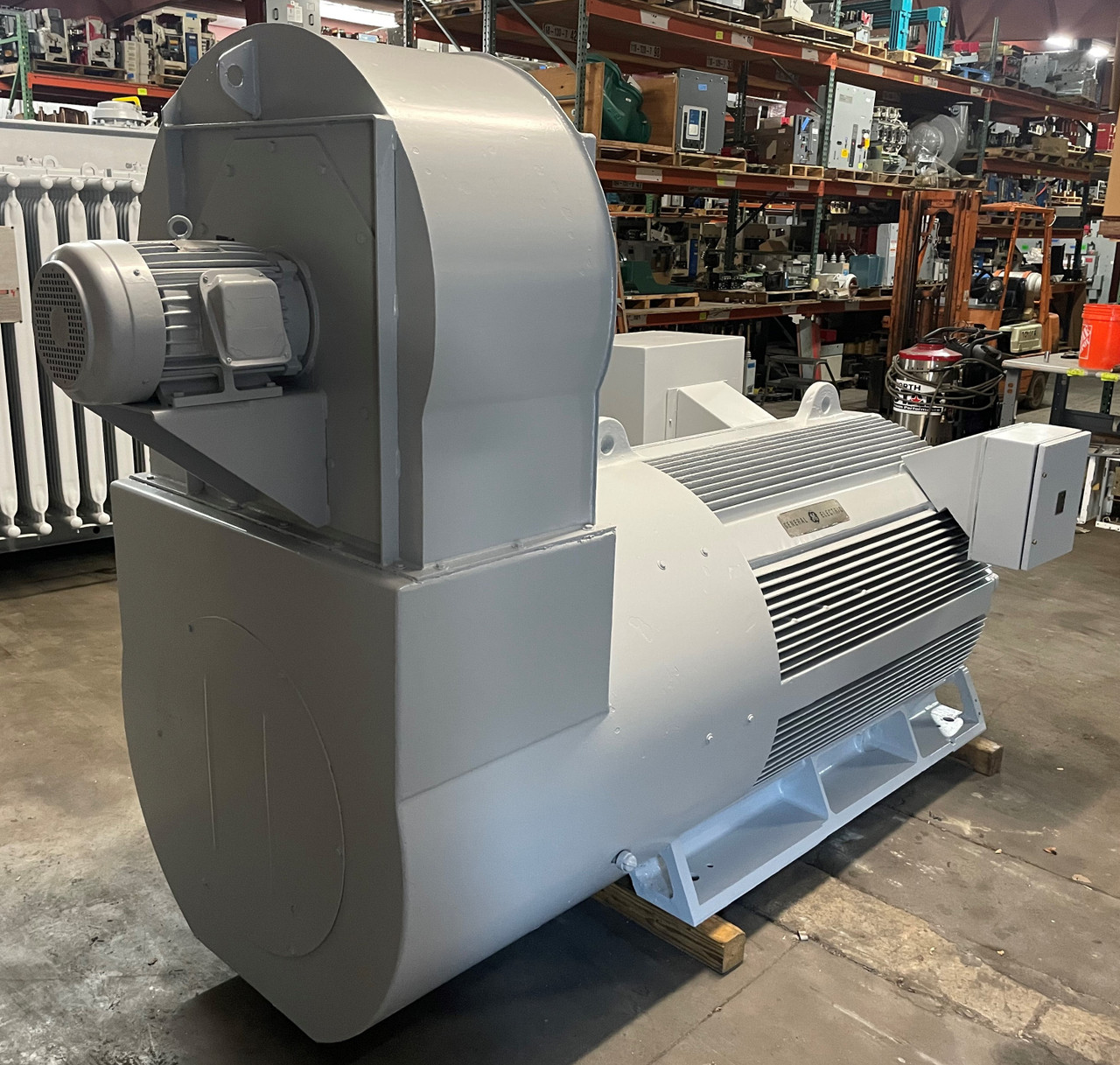 GE KAF TEAC 8011S 1250 HP 1785 RPM 460V Custom 8000 Induction AC Motor (PM3201-1)