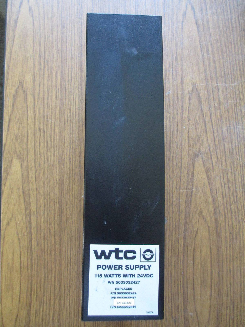 WTC Robotron 5033032427 Power Supply 115W with 24VDC 115 Watts 503-3-032427 (EBI5337-4)