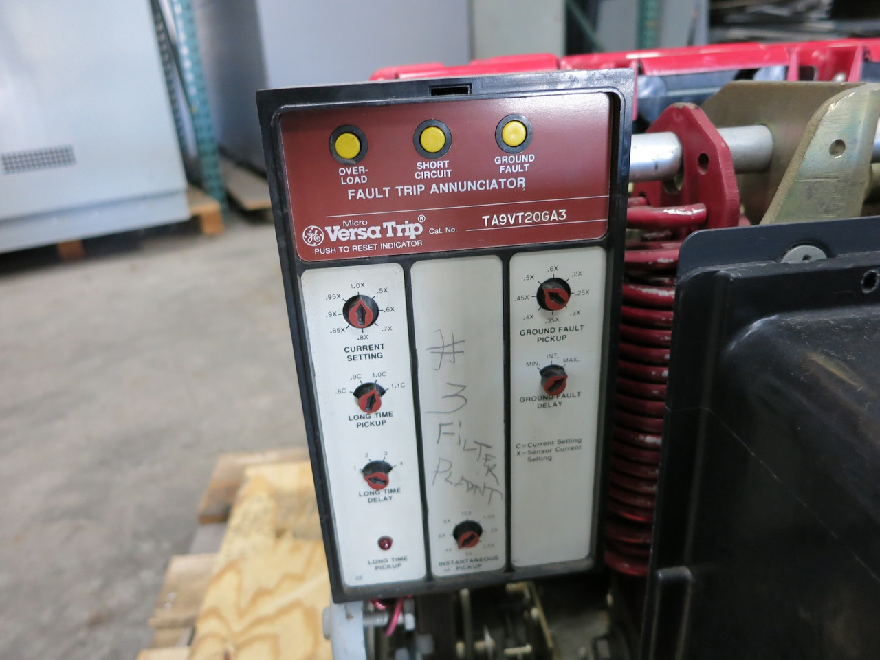 GE AKR-6D-30H 800A MO Power Air Breaker TA9VT20GA3 LIG Trip Unit 800 Amp (DW4918-1)