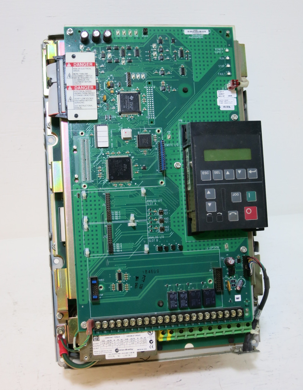 Allen Bradley 1336F-B020-AN-EN-L6-MX3 20HP AC VS Drive 480V 20 HP 1336 Plus II (DW4917-1)