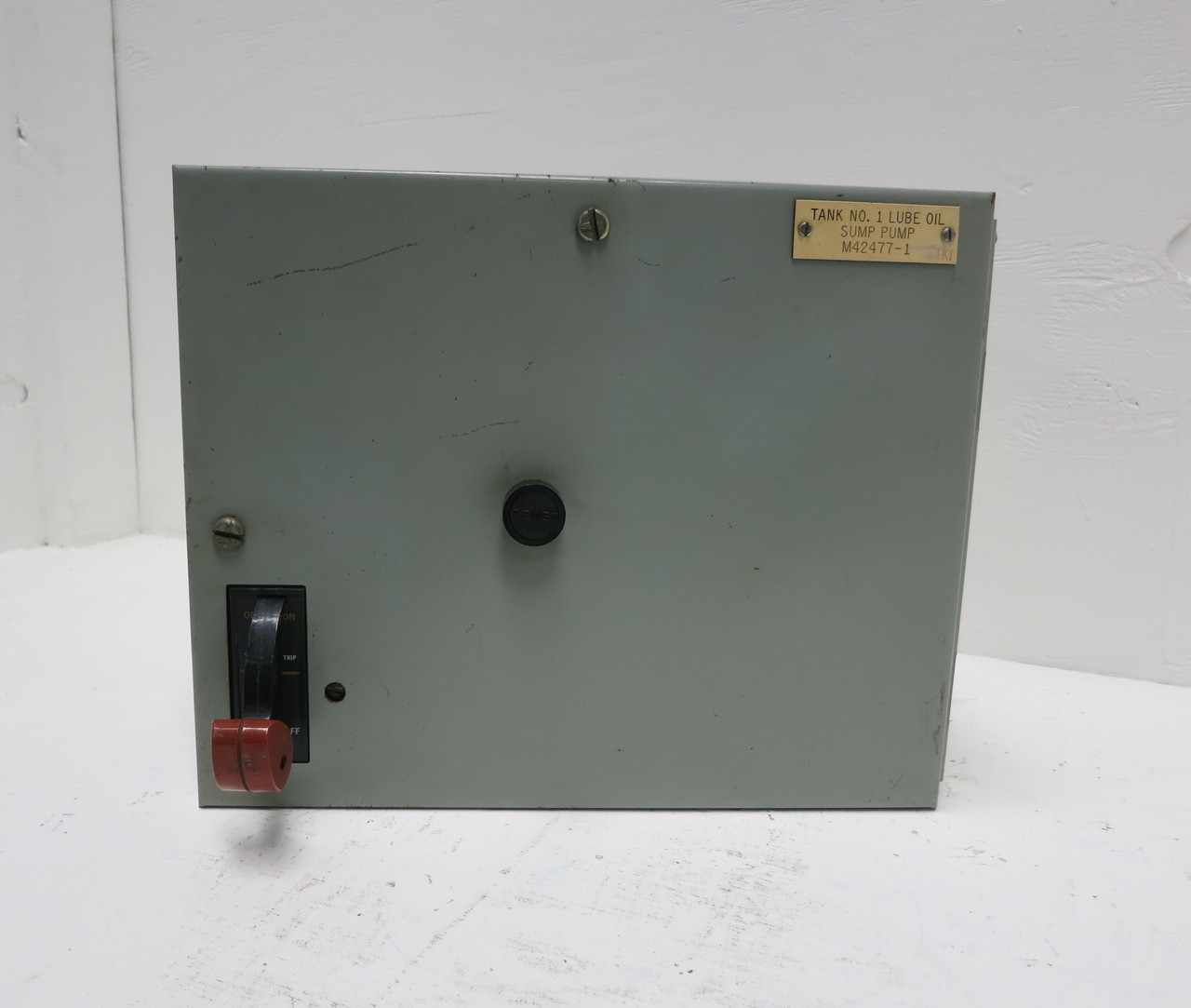 GE 8000 7A Breaker Size 1 Starter 12" MCC Bucket TEC36007 CR206C0 Sz1 7 Amp (BJ0231-1)