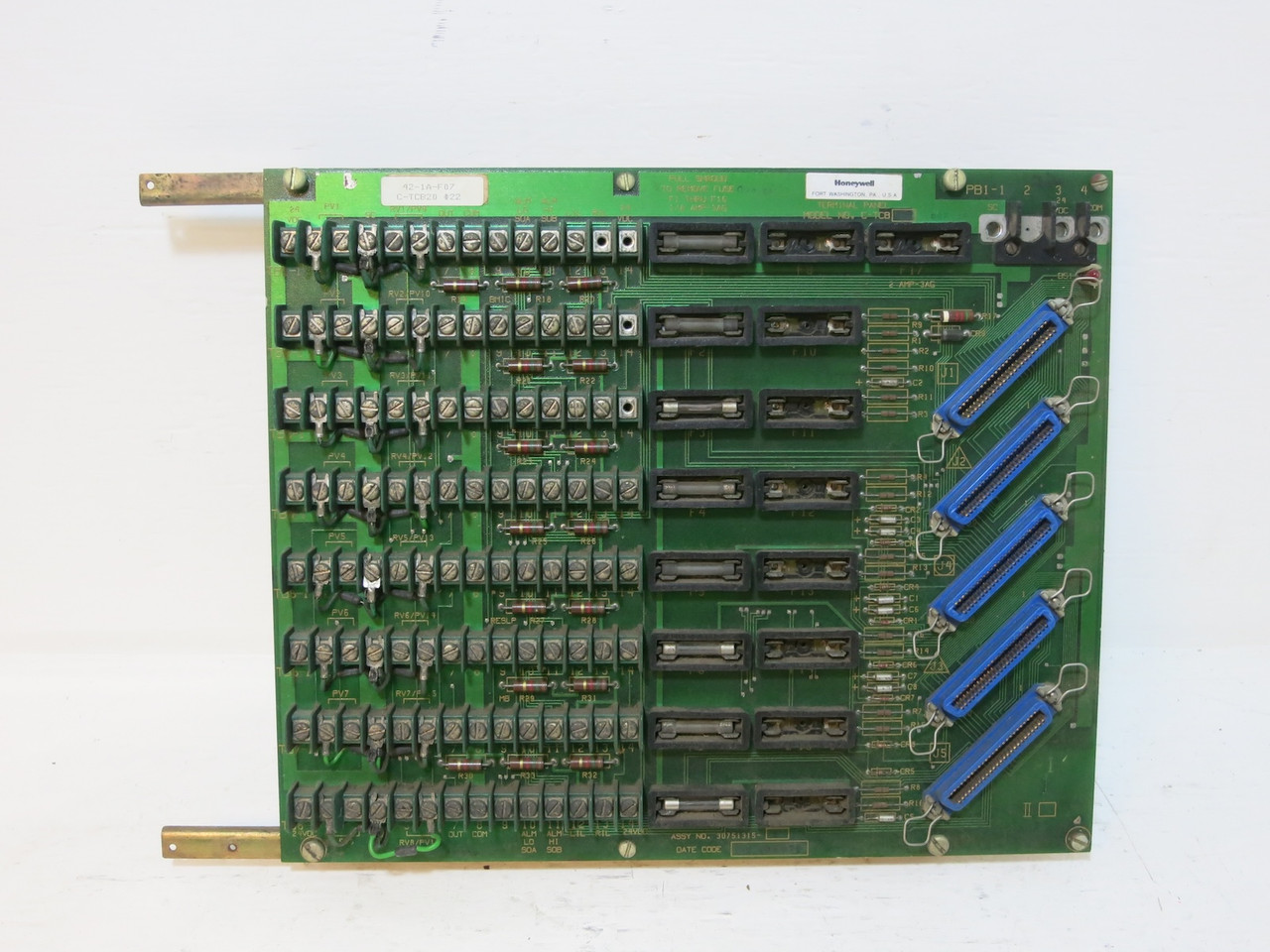 Image of Honeywell 30751315-1 Terminal Panel Controller Board C-TCB20 30751314-001 PCB