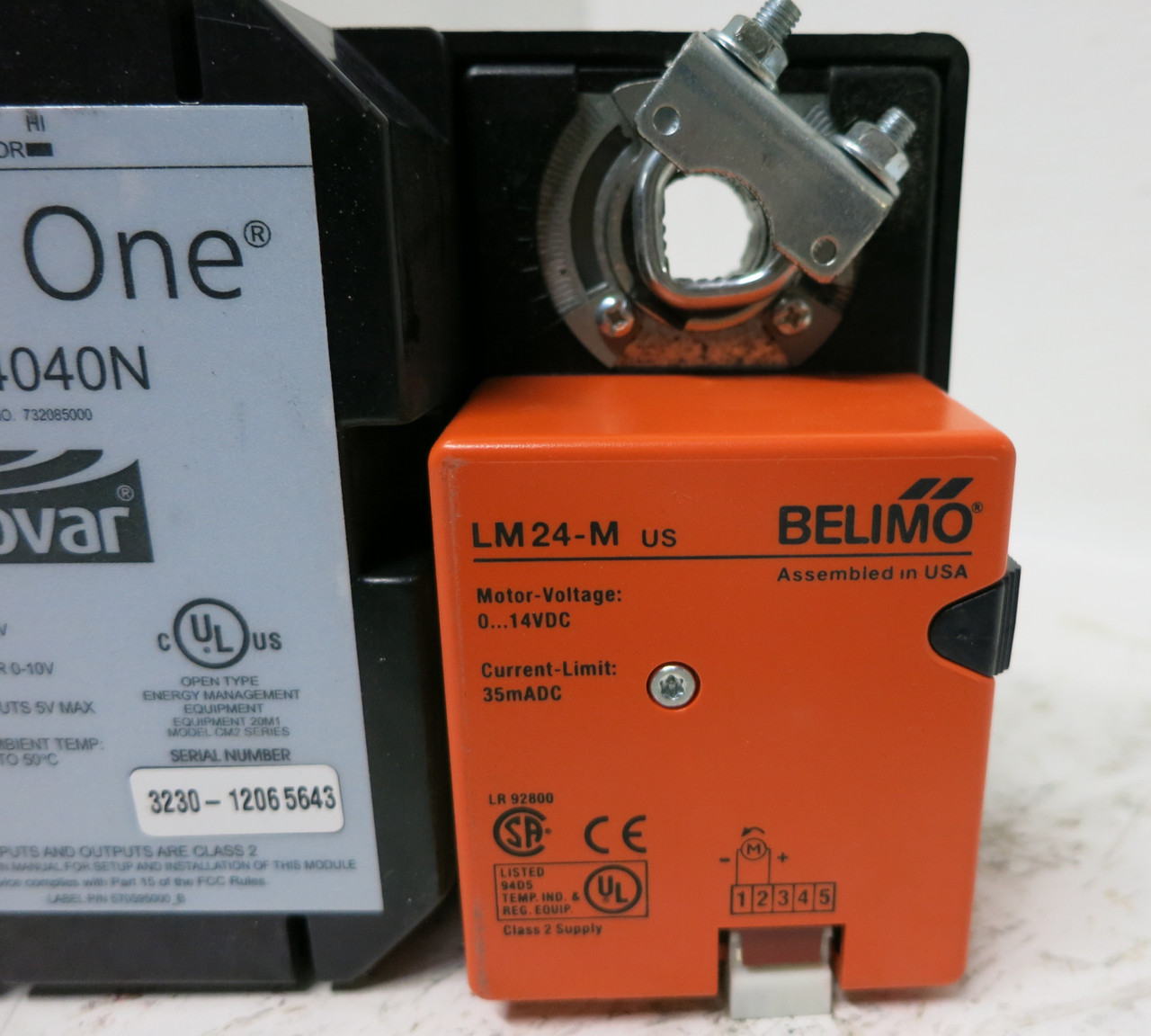 Novar VAV-4040N Variable Air Volume Controller Logic One LM24-M 732085000 (DW4934-2)