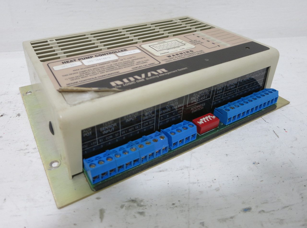 Novar HPC-BRC V4.0 Logic One Heat Pump Controller 6380010 UVC Building Controls (DW4949-1)