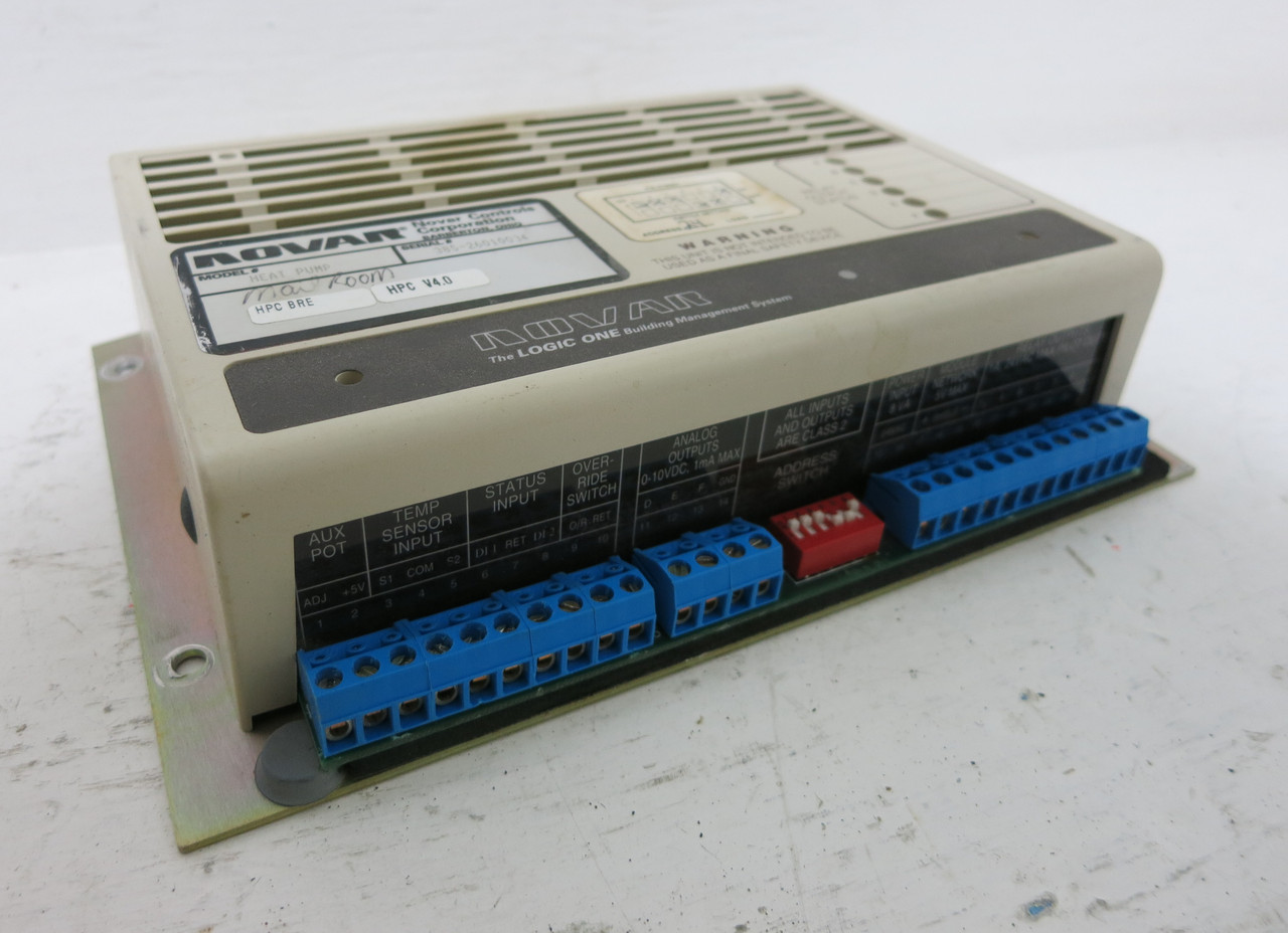 Novar HPC-BRE V4.0 Logic One Heat Pump Controller 6380010 UVC Building Controls (DW4950-1)