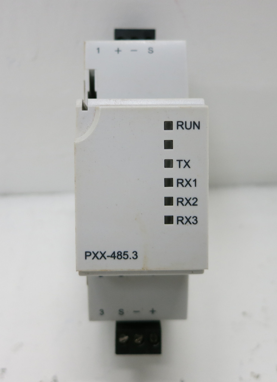 Siemens PXX-485.3 TX-IO PXC Modular Expansion Module APOGEE PLC (DW4966-6)