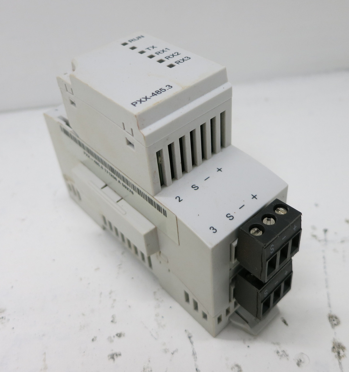 Siemens PXX-485.3 TX-IO PXC Modular Expansion Module APOGEE PLC (DW4966-6)
