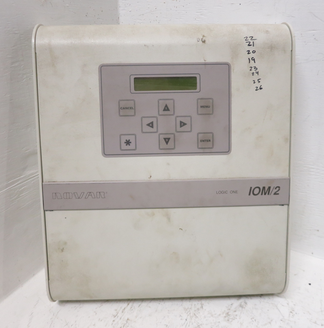 Novar IOM/2 Logic One V1.29 Input/Output Module Triac Remote Override DRO Board (DW4980-16)