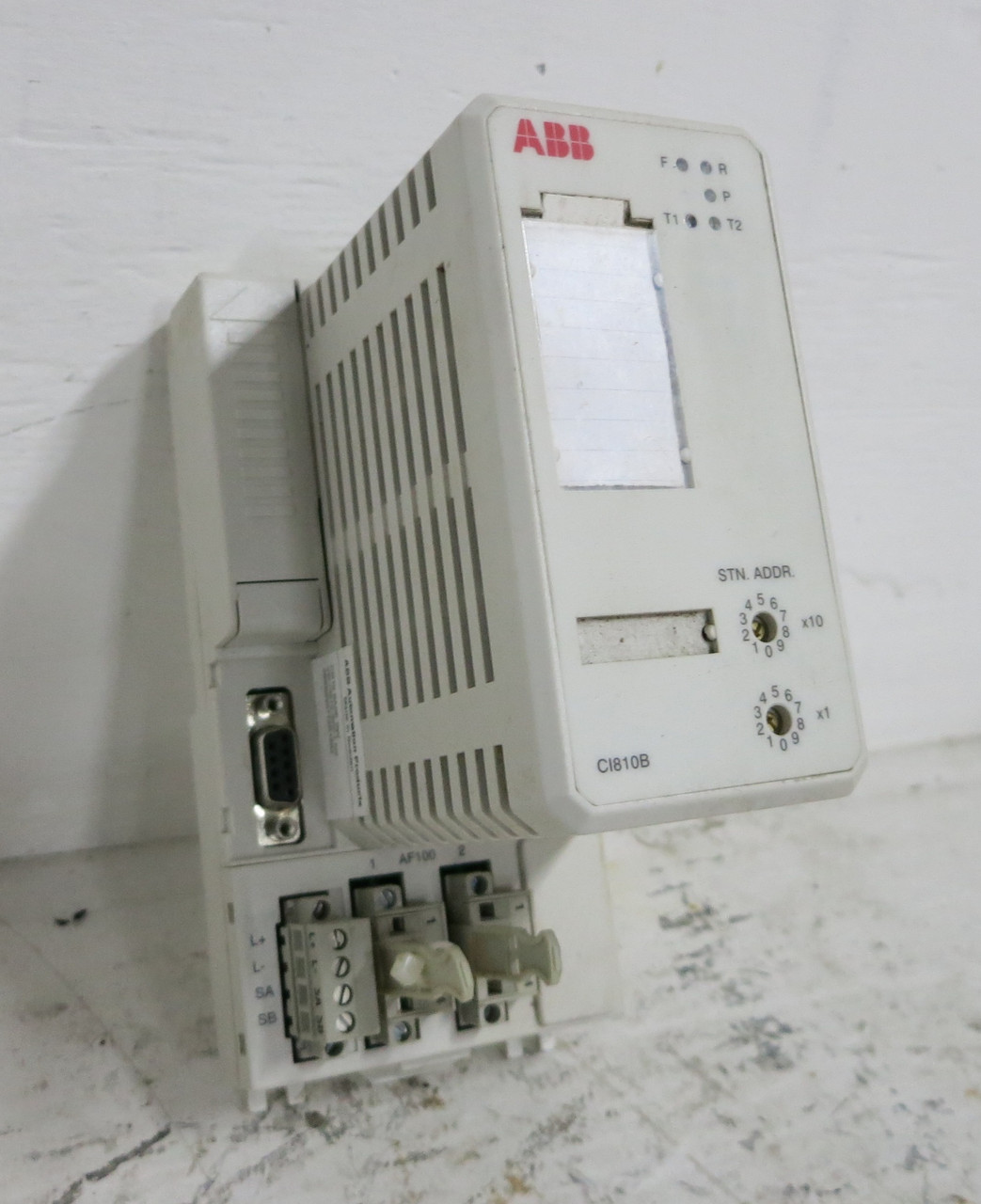 Image of ABB CI810B 3BSE020520R1 PR:D AF100 Fieldbus Communication Interface Module PLC