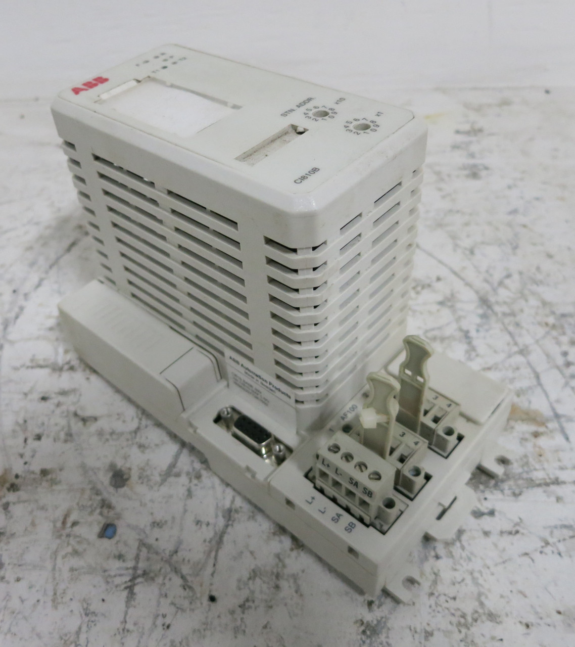 ABB CI810B 3BSE020520R1 PR:D AF100 Fieldbus Communication Interface Module PLC (DW4985-5)