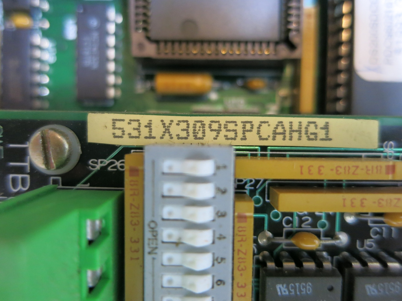 GE DS200SDCCG1AGD Mark V Control Board w/ Display and Signal Processor DS200SLCC (DW4999-1)