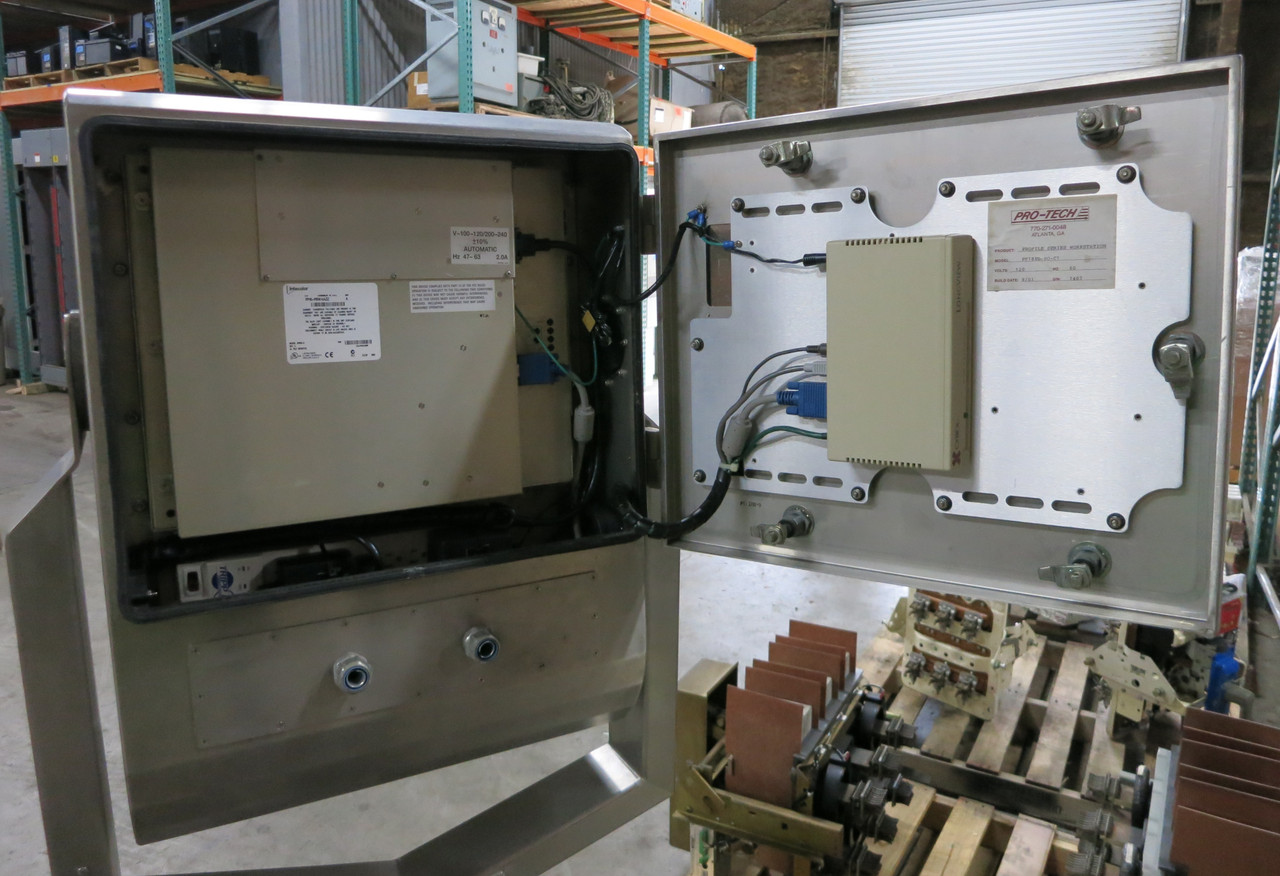 Pro-Tech PF18XD-SO-C1 Workstation FP18-PBWAAZZ 6185-D 18" Screen HMI Stainless (DW5020-1)