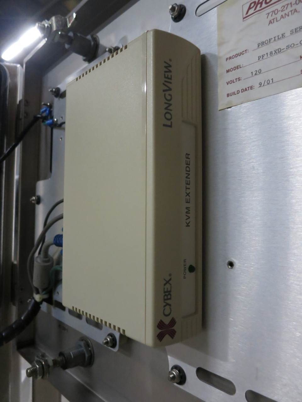 Pro-Tech PF18XD-SO-C1 Workstation FP18-PBWAAZZ 6185-D 18" Screen HMI Stainless (DW5020-1)