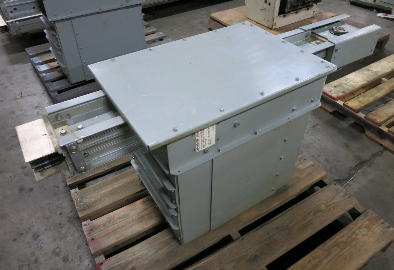 GE Spectra F4HC16EXJENEI 1600A 600V Busway Expansion Joint 3PH 4W 1600 Amp Bus (DW5041-1)