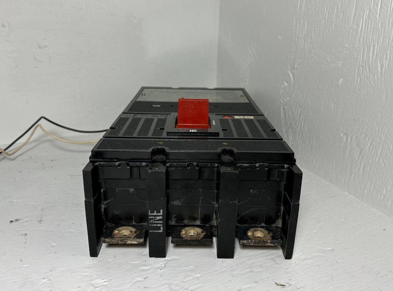 GE THJ9VF26 600A LSIG Circuit Breaker w/ 400 Amp Trip TR2SX 3P General Electric (EM4610-1)