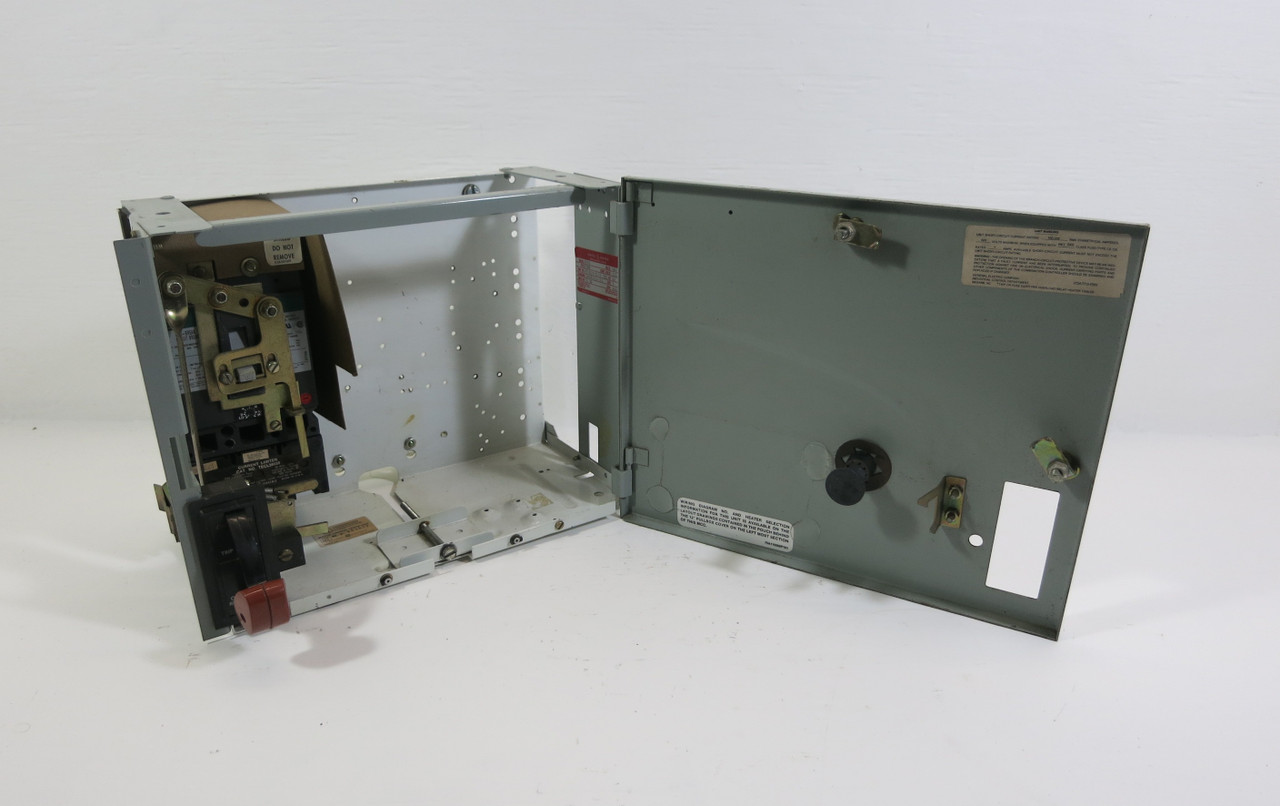 General Electric GE 8000 30A Breaker 12" MCC Feeder Bucket 30 Amp TECL (BJ0263-1)